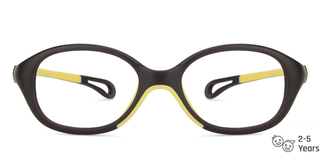Black Round Full Rim Kid Eyeglasses by Lenskart Junior-144059