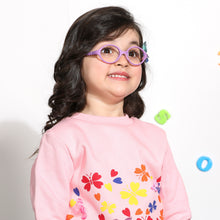 Load image into Gallery viewer, Purple Round Full Rim  Kid Eyeglasses by Lenskart Junior-144079