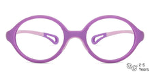 Load image into Gallery viewer, Purple Round Full Rim  Kid Eyeglasses by Lenskart Junior-144079