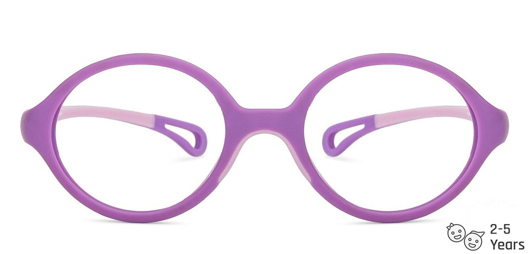 Purple Round Full Rim  Kid Eyeglasses by Lenskart Junior-144079