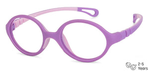 Purple Round Full Rim  Kid Eyeglasses by Lenskart Junior-144079