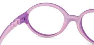 Purple Round Full Rim  Kid Eyeglasses by Lenskart Junior-144079