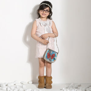 Black Round Full Rim  Kid Eyeglasses by Lenskart Junior-144083