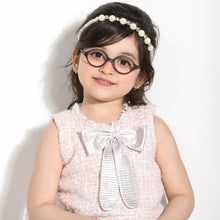 Load image into Gallery viewer, Black Round Full Rim  Kid Eyeglasses by Lenskart Junior-144083