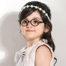 Load image into Gallery viewer, Black Round Full Rim  Kid Eyeglasses by Lenskart Junior-144083