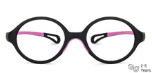 Load image into Gallery viewer, Black Round Full Rim  Kid Eyeglasses by Lenskart Junior-144083