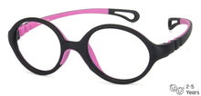 Load image into Gallery viewer, Black Round Full Rim  Kid Eyeglasses by Lenskart Junior-144083
