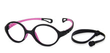 Load image into Gallery viewer, Black Round Full Rim  Kid Eyeglasses by Lenskart Junior-144083