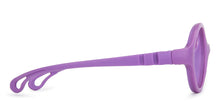 Load image into Gallery viewer, Purple Round Full Rim  Kid Eyeglasses by Lenskart Junior-144071