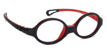 Load image into Gallery viewer, Black Oval Full Rim  Kid Eyeglasses by Lenskart Junior-144084