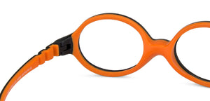 Black Oval Full Rim  Kid Eyeglasses by Lenskart Junior-144093