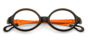 Black Oval Full Rim  Kid Eyeglasses by Lenskart Junior-144093