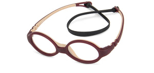 Red Oval Full Rim  Kid Eyeglasses by Lenskart Junior-144095
