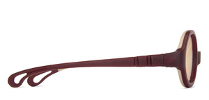 Red Oval Full Rim  Kid Eyeglasses by Lenskart Junior-144095