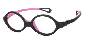 Black Oval Full Rim  Kid Eyeglasses by Lenskart Junior-144098