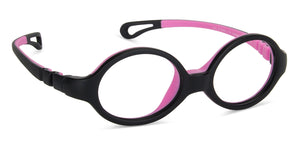 Black Oval Full Rim  Kid Eyeglasses by Lenskart Junior-144098