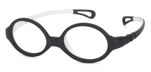 Black Oval Full Rim  Kid Eyeglasses by Lenskart Junior-144087