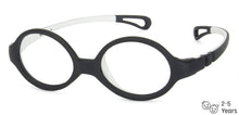 Load image into Gallery viewer, Black Oval Full Rim  Kid Eyeglasses by Lenskart Junior-144087