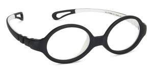 Black Oval Full Rim  Kid Eyeglasses by Lenskart Junior-144087