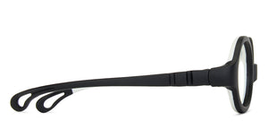 Black Oval Full Rim  Kid Eyeglasses by Lenskart Junior-144087