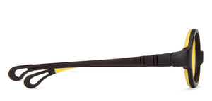 Brown Oval Full Rim  Kid Eyeglasses by Lenskart Junior-144089