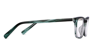 Green Rectangle Full Rim Kid Eyeglasses by Lenskart Junior-146603
