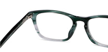 Load image into Gallery viewer, Green Rectangle Full Rim Kid Eyeglasses by Lenskart Junior-146603