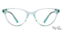 Load image into Gallery viewer, Green Cat Eye Full Rim  Kid Eyeglasses by Lenskart Junior-146668