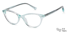 Load image into Gallery viewer, Green Cat Eye Full Rim  Kid Eyeglasses by Lenskart Junior-146668