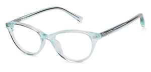 Green Cat Eye Full Rim  Kid Eyeglasses by Lenskart Junior-146668