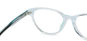 Green Cat Eye Full Rim  Kid Eyeglasses by Lenskart Junior-146668