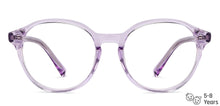 Load image into Gallery viewer, Purple Hexagonal Full Rim  Kid Eyeglasses by Lenskart Junior-146671
