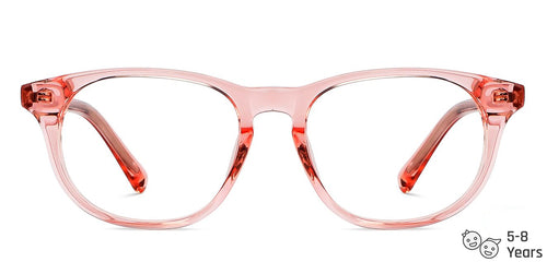 Pink Square Full Rim  Kid Eyeglasses by Lenskart Junior-146672
