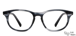 Blue Square Full Rim  Kid Eyeglasses by Lenskart Junior-146674