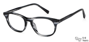 Blue Square Full Rim  Kid Eyeglasses by Lenskart Junior-146674