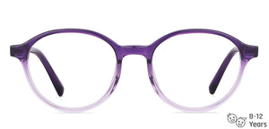 Purple Round Full Rim  Kid Eyeglasses by Lenskart Junior-146678