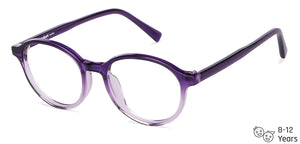 Purple Round Full Rim  Kid Eyeglasses by Lenskart Junior-146678