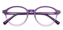 Load image into Gallery viewer, Purple Round Full Rim  Kid Eyeglasses by Lenskart Junior-146678