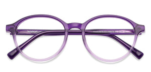 Purple Round Full Rim  Kid Eyeglasses by Lenskart Junior-146678