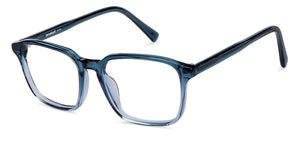 Blue Square Full Rim  Kid Eyeglasses by Lenskart Junior-146683