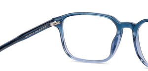 Blue Square Full Rim  Kid Eyeglasses by Lenskart Junior-146683