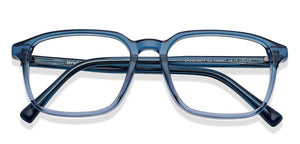 Blue Square Full Rim  Kid Eyeglasses by Lenskart Junior-146683