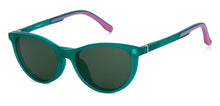 Load image into Gallery viewer, Green Cat Eye Full Rim  Kid Eyeglasses by Lenskart Junior-147228