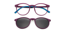 Load image into Gallery viewer, Purple Round Full Rim  Kid Eyeglasses by Lenskart Junior-147232