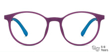 Load image into Gallery viewer, Purple Round Full Rim  Kid Eyeglasses by Lenskart Junior-147232