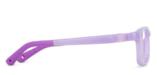 Load image into Gallery viewer, Purple Rectangle Full Rim  Kid Eyeglasses by Lenskart Junior-143255