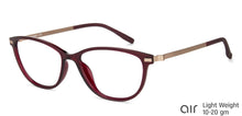 Load image into Gallery viewer, Maroon Cat Eye Full Rim Women Eyeglasses by Lenskart Air Online-136721