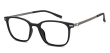 Load image into Gallery viewer, Black Square Full Rim Unisex Eyeglasses by Lenskart Air Online-136725