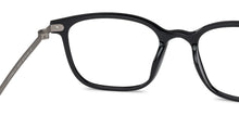 Load image into Gallery viewer, Black Square Full Rim Unisex Eyeglasses by Lenskart Air Online-136725