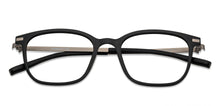Load image into Gallery viewer, Black Square Full Rim Unisex Eyeglasses by Lenskart Air Online-136725